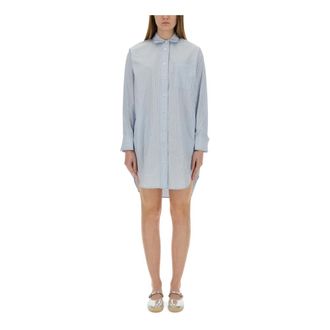 Michael Kors Shirt Dresses - Dresses - Mujer - Azul - S