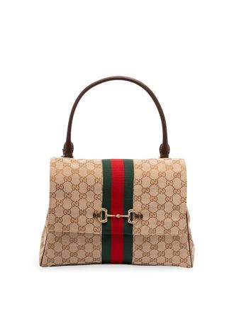 Gucci Gucci Horsebit Web Handbag