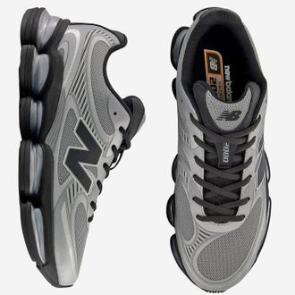 New Balance Unisex Sneakers Abzorb 2000w Grey Synthetic-Mesh Trainers Synthetic/mesh