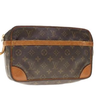 Louis Vuitton Pre-owned Canvas clutches - Dames - Pre-owned - Bruin - Maat: ONE Size Leer