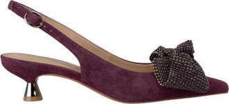 Alma En Pena Mini Bow Shoe - Dames - Pumps - Rood - 39 EU - Schoenen