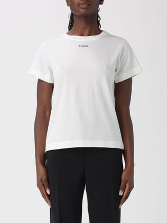 Pinko T-shirt Basico in jersey con logo Pinko