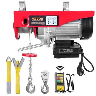 OEM Cabrestante El&eacute;ctrico, Capacidad De 1000 Kg, Control Remoto Con Cable, Control Remoto Inal&aacute;mbrico De 600 Kg