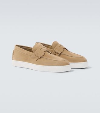 Christian Louboutin Harold suede slip-on shoes