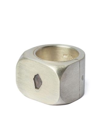 Parts Of Four Sistema sterling-silver diamond ring