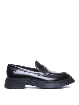 Camper Black loafers slip on round toe