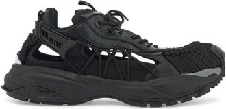 Versace Mercury M_Vs_01 Sneakers - Heren - Sneakers - Zwart - 45 EU - Leer - Schoenen