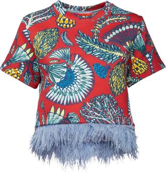 La DoubleJ Scala T-shirt - Dames - T-shirts - Veelkleurig - XS - Katoen - Tops