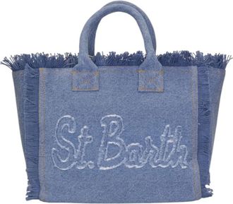 MC2 Saint Barth Mujer, Bolsos, Azul, Talla: ONE Size