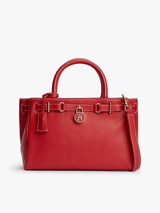 Tommy Hilfiger The American Icon Leather Tote Bag