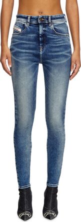 Diesel Skinny Jeans - 1984 Slandy-High - Jeans - Woman - Blue