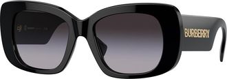 Burberry BE4410 30018G Womens Sunglasses Black Size 52