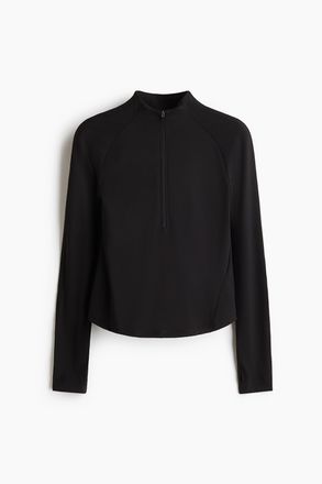 H&M Sportshirt mit SculptMove - Schwarz