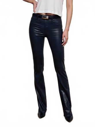 L'agence Selma High Rise Sleek Baby Bootcut Jean In Deep Midnight