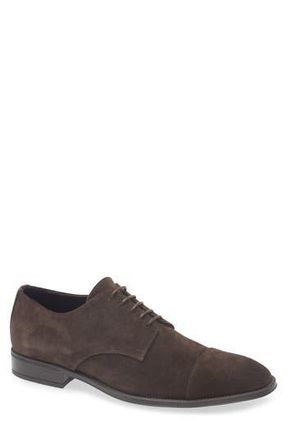 Canali Cap Toe Derby in Dark Brown at Nordstrom Rack, Size 12Us / 45Eu