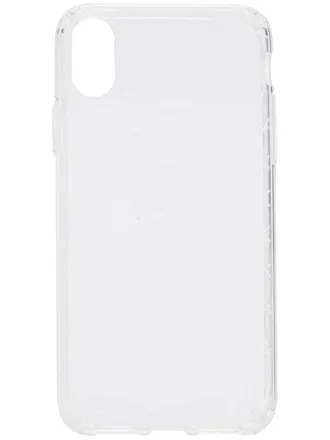Marcelo Burlon Wireframe iPhone XS case - men - Polycarbonite - One Size - White