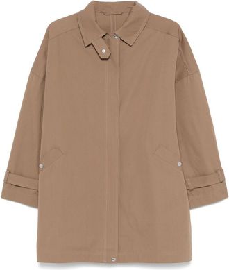 Toteme Organic Cotton Oversized Trench Coat
