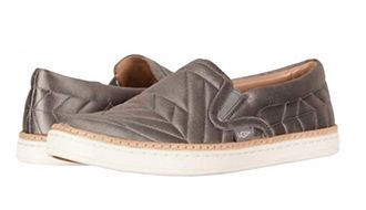 UGG Womens Soleda Quilted Sneaker In Grey