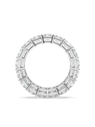 Tilla 14kt witgouden Eternity ring met diamant - Zilver
