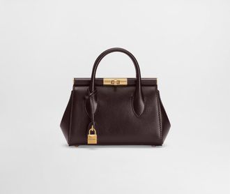 Dolce & Gabbana Mini Marlene Day Bag - Woman Handbags Purple Onesize