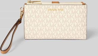 Michael Kors Portemonnaie mit Label-Detail in Offwhite, Größe 1