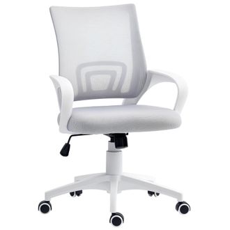 OEM Silla De Escritorio De Malla Giratoria Con Altura Ajustable Funci&oacute;n De Basculante Y Reposabrazos Carga 120 Kg Gris