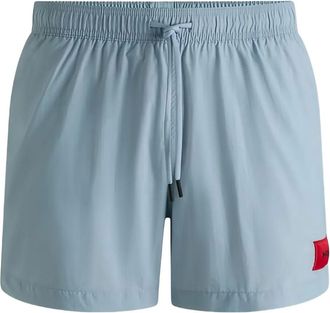 HUGO BOSS Dominica zwembroek met trekkoord - Blauw