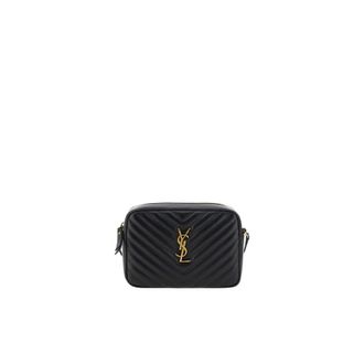 Saint Laurent Lou Camera Bag - female - Saint Laurent - Cross Body Bags - Black - ONE SIZE - Bags