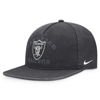 Nike Las Vegas Raiders Primetime Pro Nike Mens NFL Adjustable Hat in Grey | NF5706F8D-6CZ