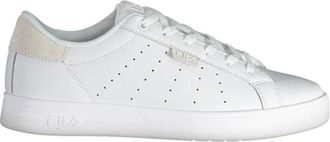 Fila Witte Leren Dames Sneaker - Dames - Sneakers - Wit - 37 EU - Leer - Schoenen