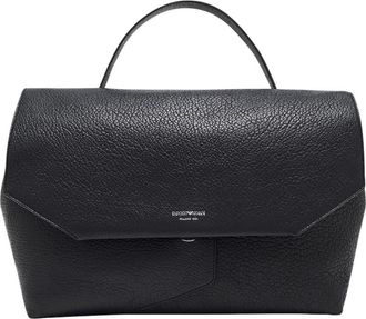 Emporio Armani Black 1981 Large Tote
