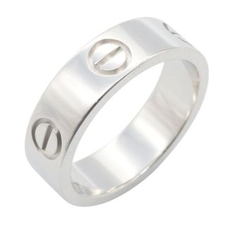 Cartier Silver White Gold (18K) Band Ring (Pre-Owned)