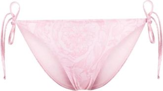 Versace Barocco Bikini Broekje - Dames - Bikinis - Roze - M - Polyester - Badmode