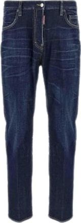 Dsquared2 Jeans, Heren, Blauw, XS, Katoen, Skater Jean