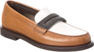 Brunello Cucinelli Leather Loafer