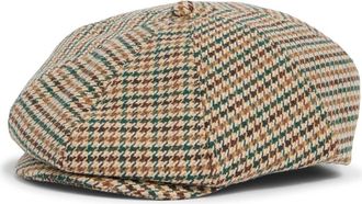 Brixton Brood Driving Cap in Dusted Ochre/khaki/verdant at Nordstrom, Size Medium