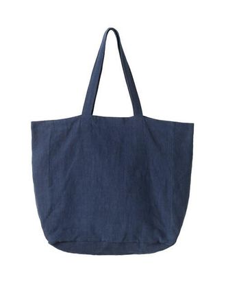 Celtic & Co. Linen Tote Bag in Dark Navy at Nordstrom