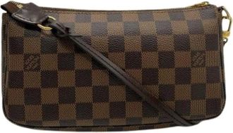 Louis Vuitton Pre-owned Vintage Canvas Pochette - - Pre-owned - Donna - Marrone - ONE SIZE