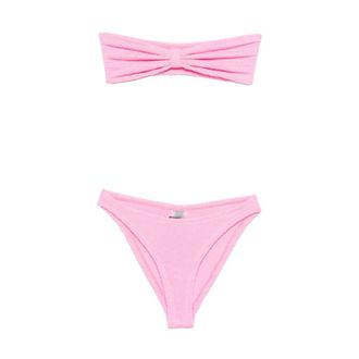 Hunza G Bikinis, female, Pink, Size: ONE SIZE Jean Bikini Set