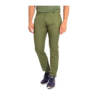 La Martina Chinos, male, Green, W31, Straight Leg Trousers