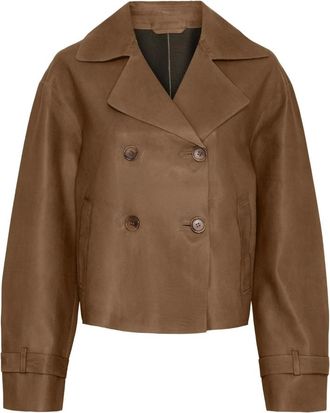 BTF-CPH Trench Corto - Jackets - Mujer - Marr&oacute;n - XL