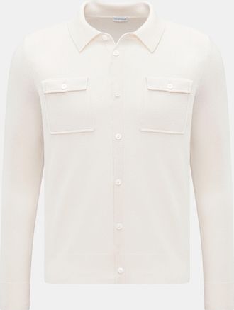 Braun Hamburg Men - Cashmere cardigan cream