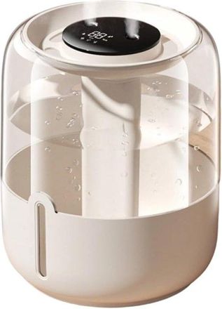 No Brand Humidificador De Gran Capacidad (6,8 L), Con Pantalla Digital Y Luz Nocturna, Humidificaci&oacute;n Ultras&oacute;nica, Silencioso Y De Bajo Consumo, Ideal Para Dor