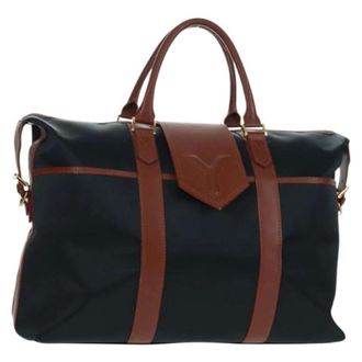 Saint Laurent Pre-owned Weekend Bags, female, Blue, Size: ONE SIZE Pre-owned Weekend Bag