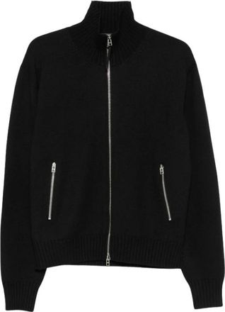 Tom Ford Jumper - male - Tom Ford - Zip-throughs - Black - 2XL - Sweatshirts & Hoodies