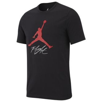 Nike Jordan Mens Jumpman Air HBR T-Shirt - Black/Gym Red Size 3XL