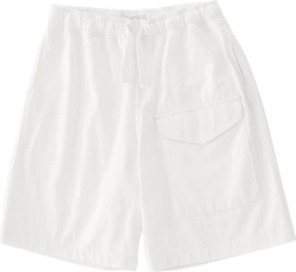 STUDIO NICHOLSON Ikaria Flap-pocket Drawstring Shorts