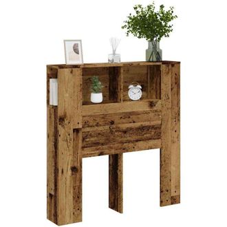 vidaXL Cabecero Armario Madera Ingenier&iacute;a Envejecida 100x18,5x102,5 Cm Vidaxl