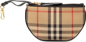 Burberry Pre-owned Burberry House Check Canvas Olympia Coin Pouch Ladies GCB533EBZUU6NF5B