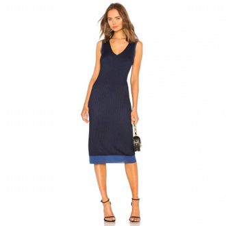Rag & Bone Cora Dress In Navy/blue
